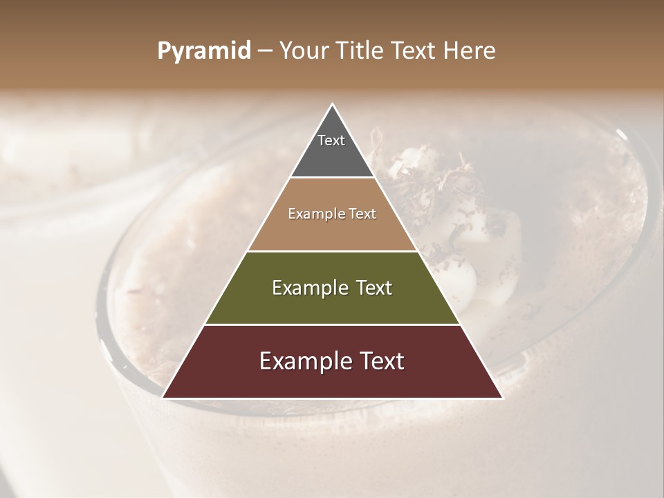 Ice Dessert Beverage PowerPoint Template