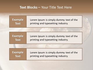 Ice Dessert Beverage PowerPoint Template