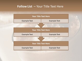 Ice Dessert Beverage PowerPoint Template