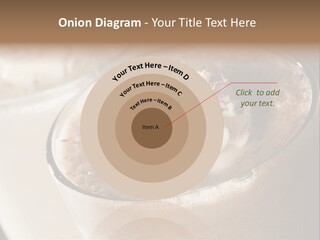 Ice Dessert Beverage PowerPoint Template