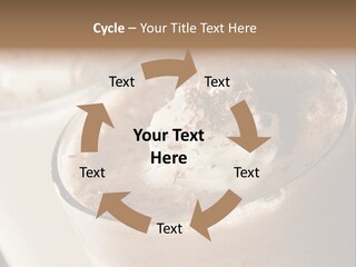 Ice Dessert Beverage PowerPoint Template