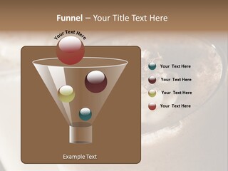 Ice Dessert Beverage PowerPoint Template