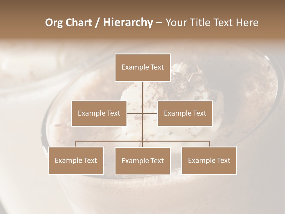 Ice Dessert Beverage PowerPoint Template