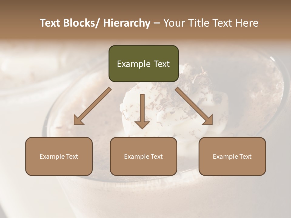 Ice Dessert Beverage PowerPoint Template