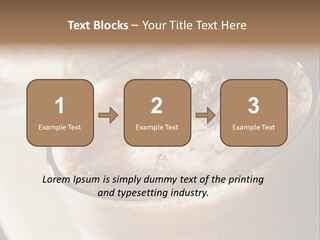 Ice Dessert Beverage PowerPoint Template