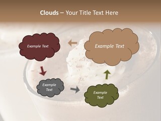 Ice Dessert Beverage PowerPoint Template