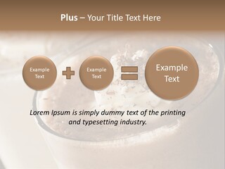 Ice Dessert Beverage PowerPoint Template