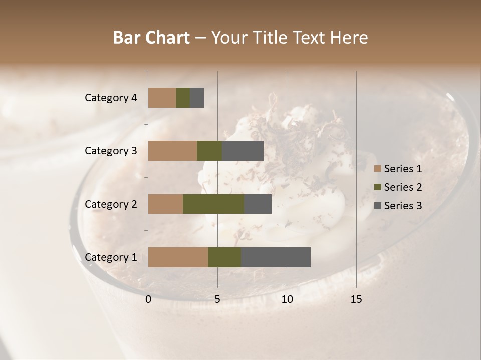 Ice Dessert Beverage PowerPoint Template