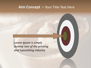 Ice Dessert Beverage PowerPoint Template