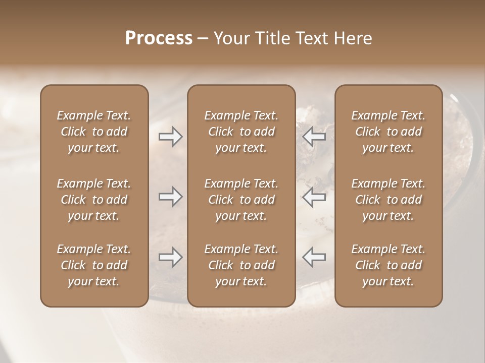 Ice Dessert Beverage PowerPoint Template