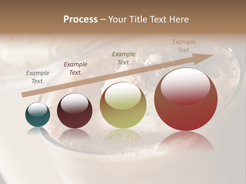Ice Dessert Beverage PowerPoint Template