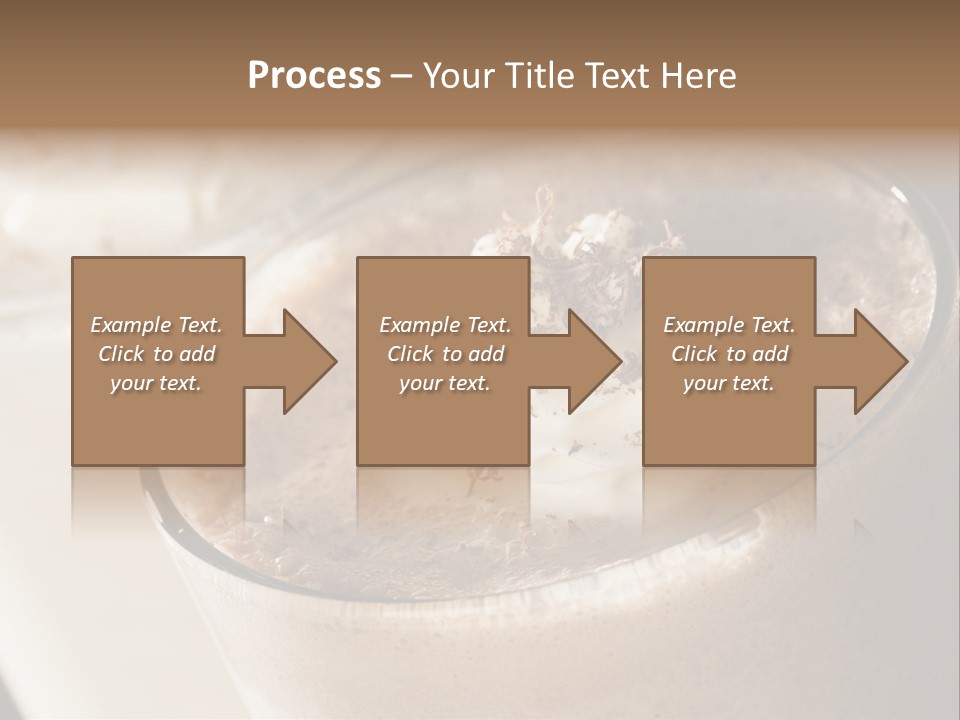Ice Dessert Beverage PowerPoint Template