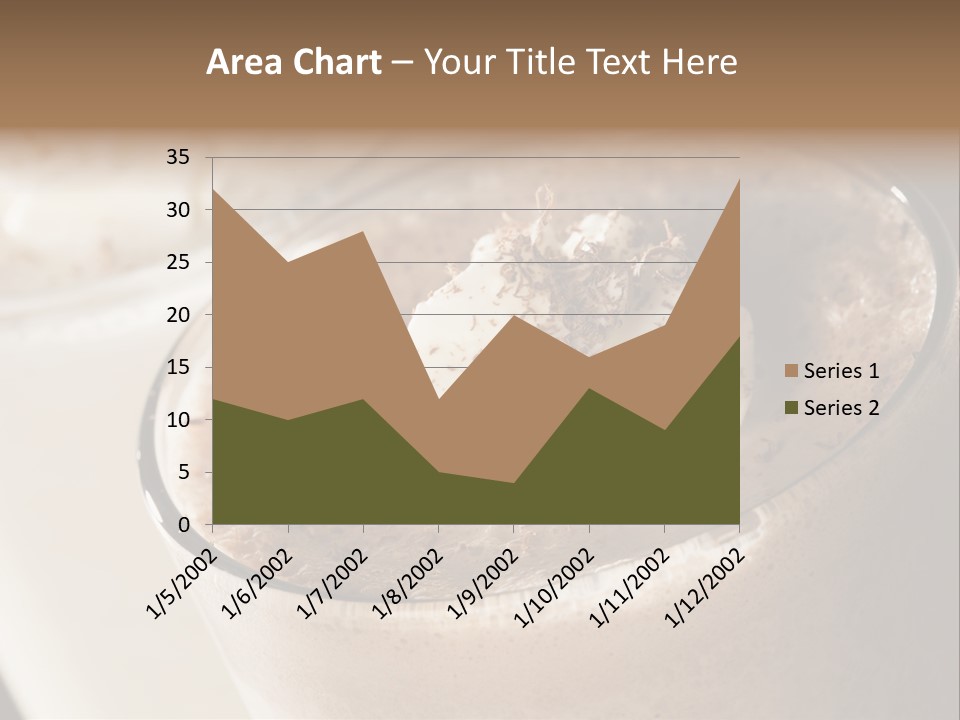 Ice Dessert Beverage PowerPoint Template