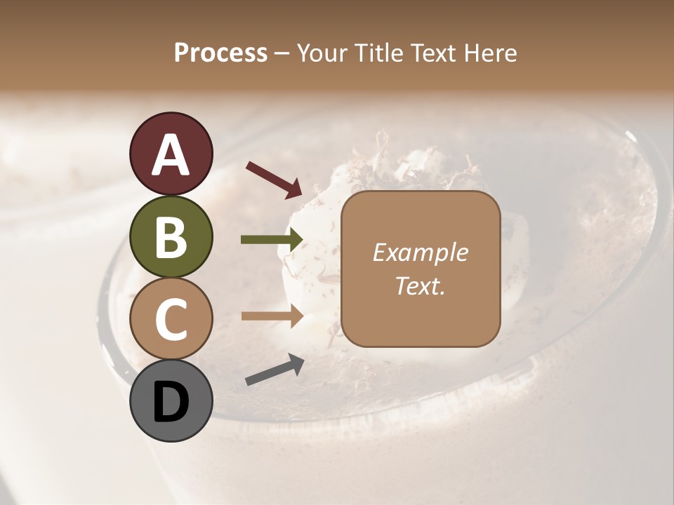 Ice Dessert Beverage PowerPoint Template