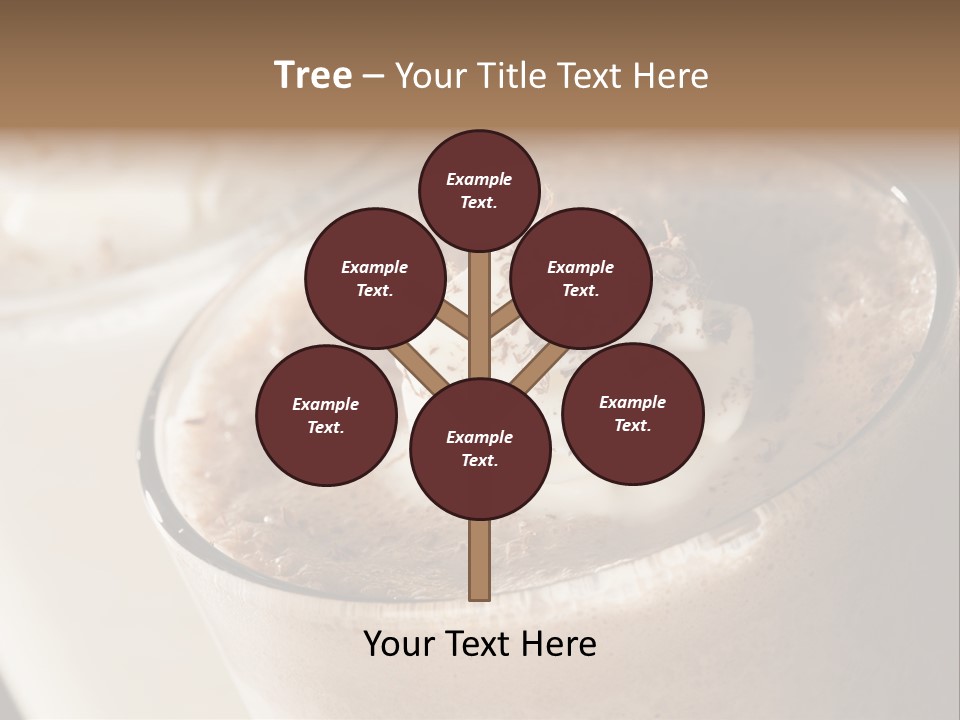 Ice Dessert Beverage PowerPoint Template