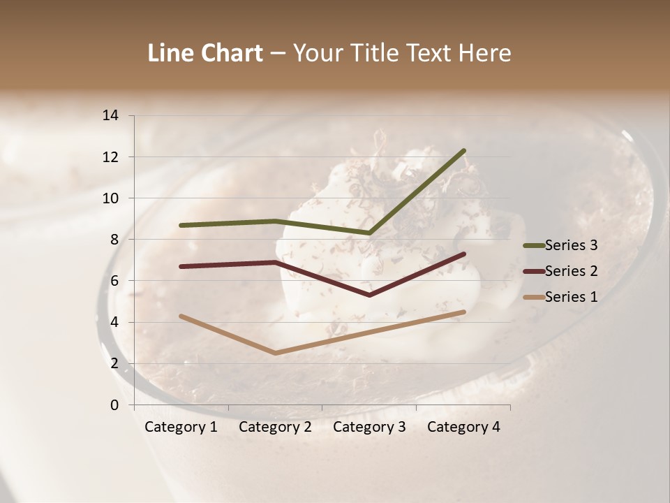 Ice Dessert Beverage PowerPoint Template