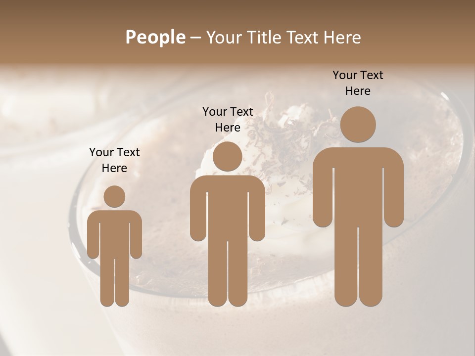 Ice Dessert Beverage PowerPoint Template