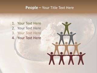 Ice Dessert Beverage PowerPoint Template