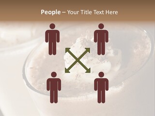 Ice Dessert Beverage PowerPoint Template