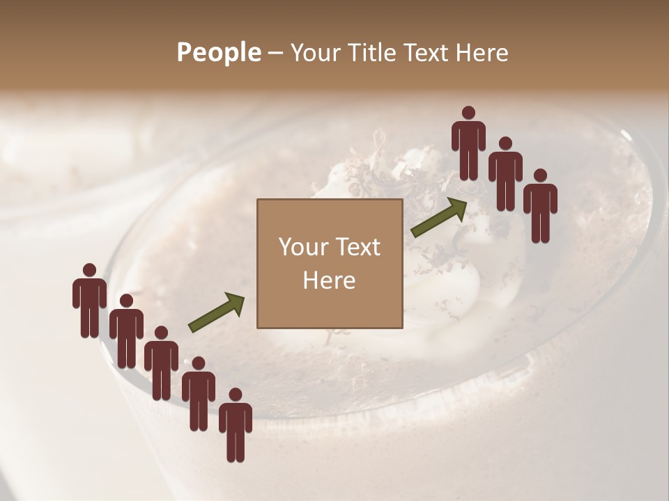 Ice Dessert Beverage PowerPoint Template