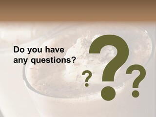 Ice Dessert Beverage PowerPoint Template