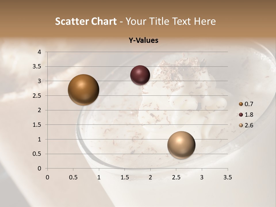 Ice Dessert Milk PowerPoint Template