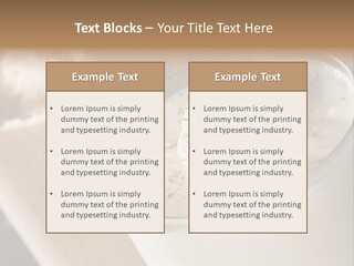 Ice Dessert Milk PowerPoint Template
