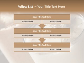 Ice Dessert Milk PowerPoint Template