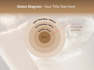 Ice Dessert Milk PowerPoint Template