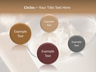 Ice Dessert Milk PowerPoint Template