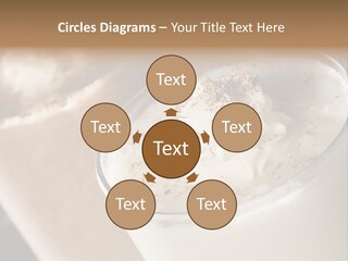 Ice Dessert Milk PowerPoint Template