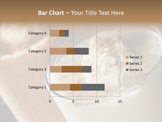 Ice Dessert Milk PowerPoint Template