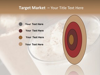 Ice Dessert Milk PowerPoint Template