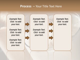 Ice Dessert Milk PowerPoint Template