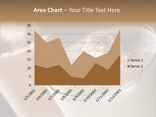 Ice Dessert Milk PowerPoint Template