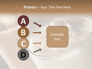 Ice Dessert Milk PowerPoint Template