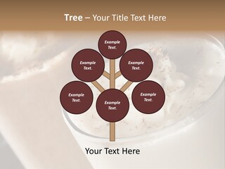 Ice Dessert Milk PowerPoint Template