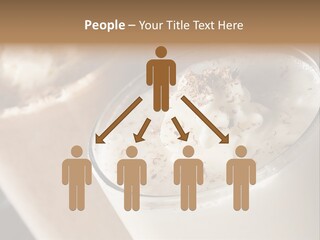 Ice Dessert Milk PowerPoint Template
