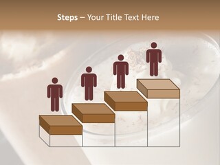 Ice Dessert Milk PowerPoint Template