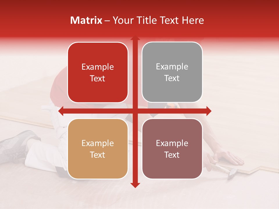 Indoor Construction Constructor PowerPoint Template