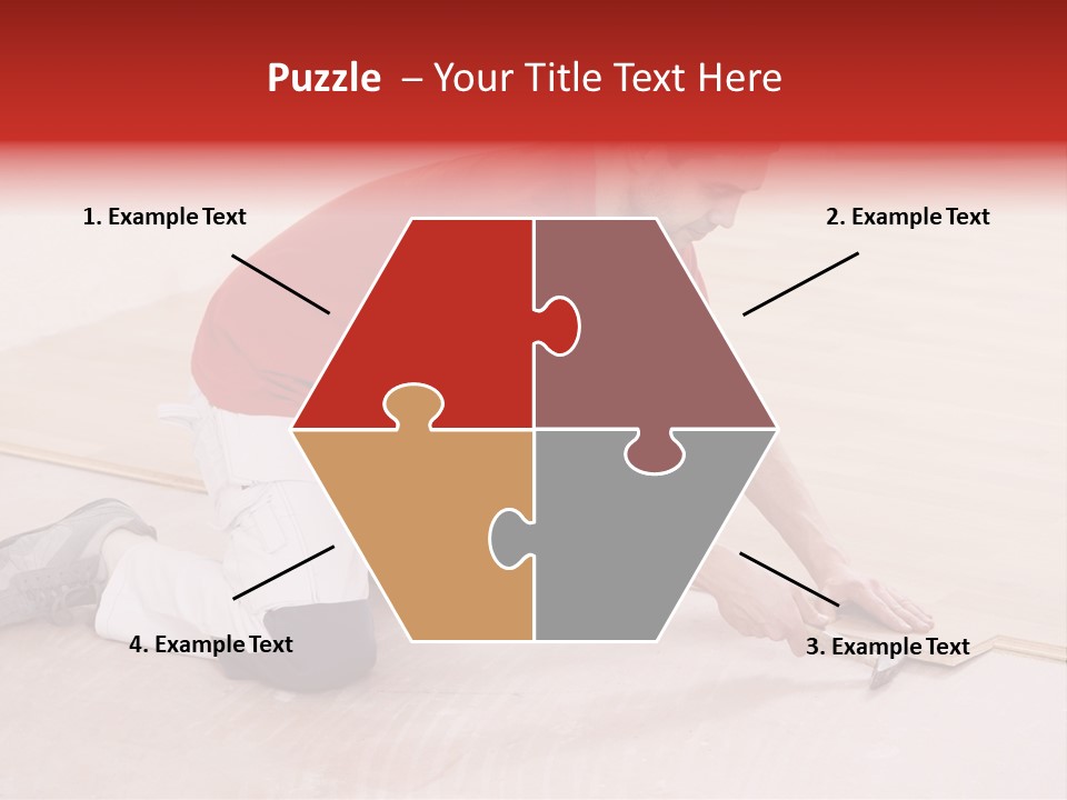 Indoor Construction Constructor PowerPoint Template