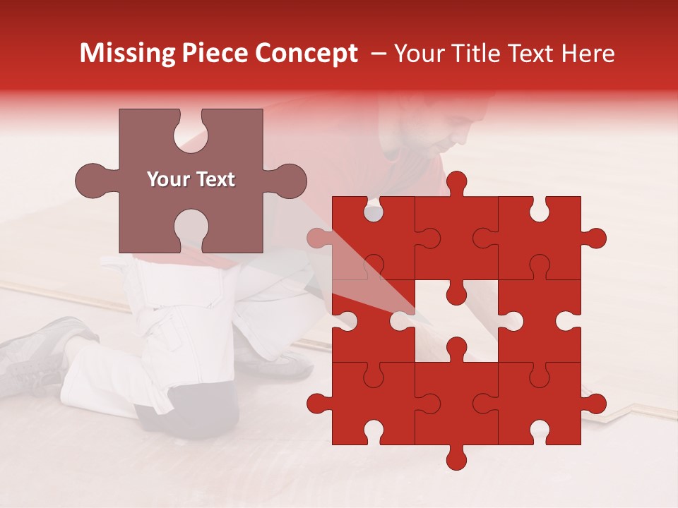 Indoor Construction Constructor PowerPoint Template