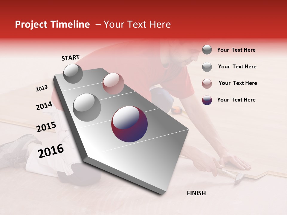 Indoor Construction Constructor PowerPoint Template