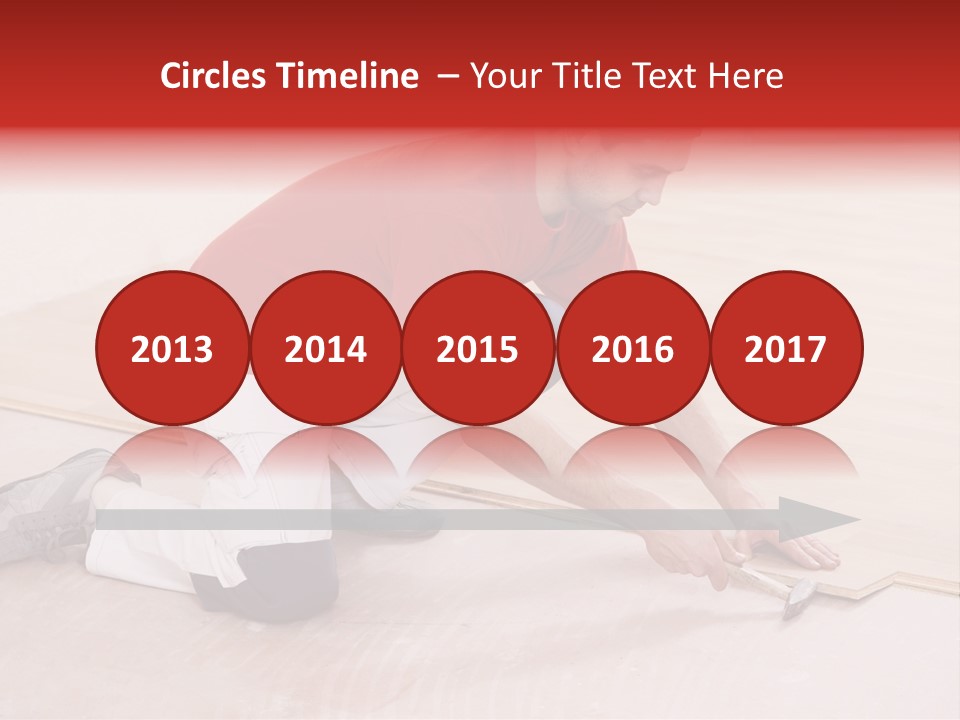 Indoor Construction Constructor PowerPoint Template