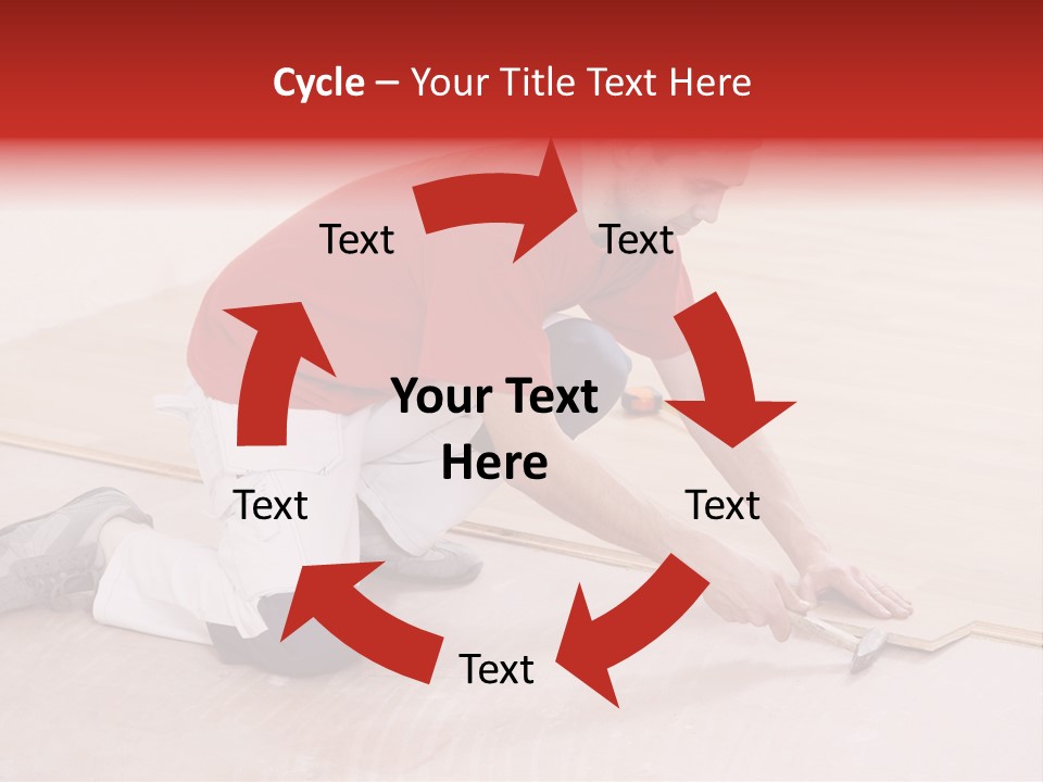 Indoor Construction Constructor PowerPoint Template
