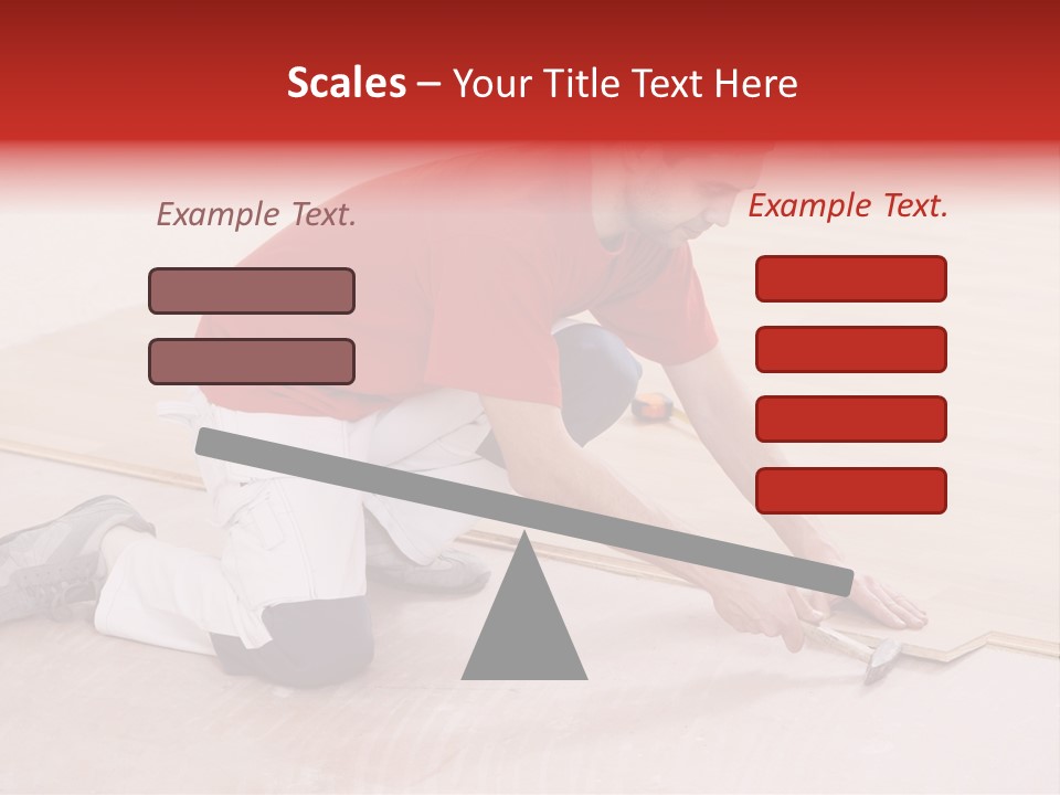 Indoor Construction Constructor PowerPoint Template
