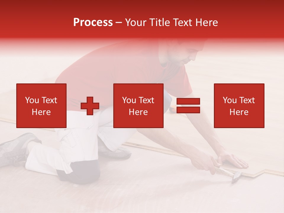Indoor Construction Constructor PowerPoint Template
