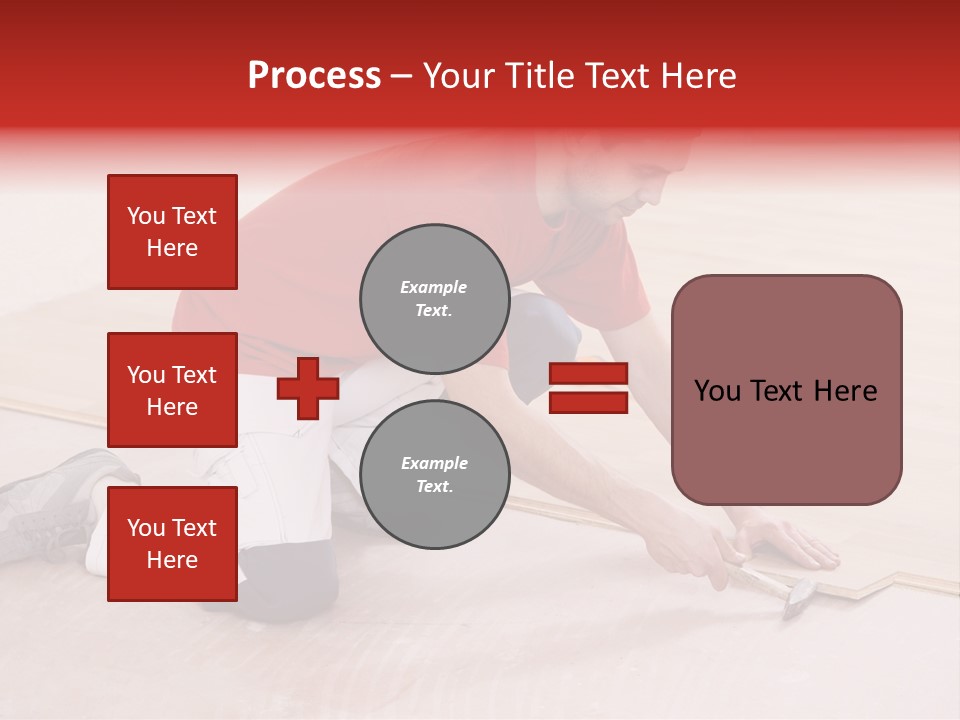Indoor Construction Constructor PowerPoint Template