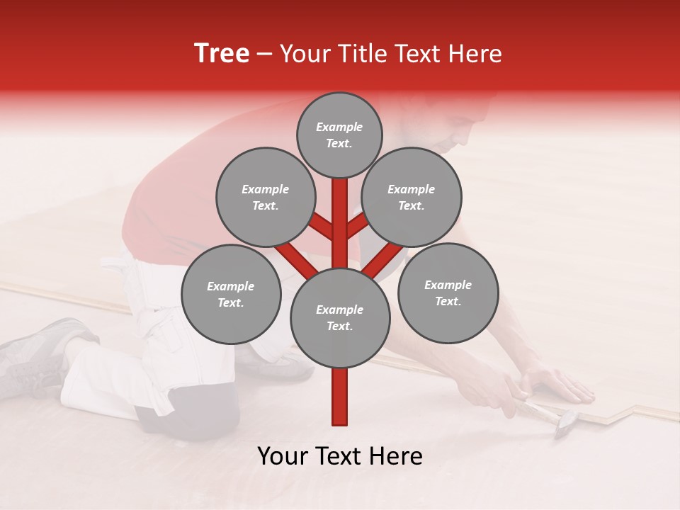 Indoor Construction Constructor PowerPoint Template