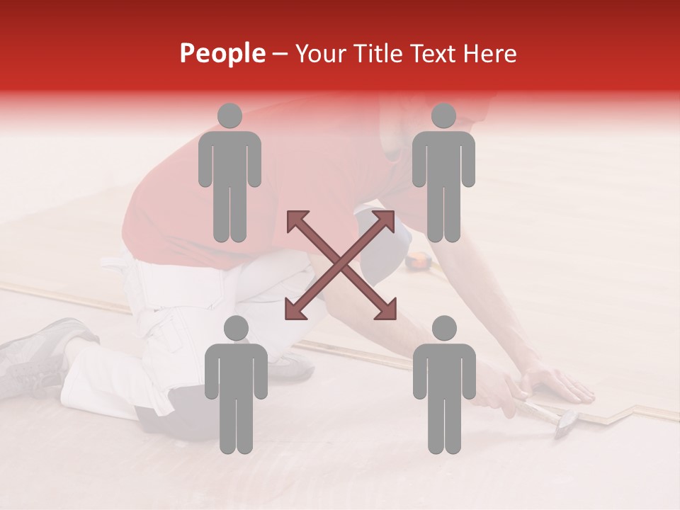 Indoor Construction Constructor PowerPoint Template